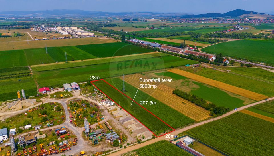 Land 5,800sqm Brasov / Calea Feldioarei