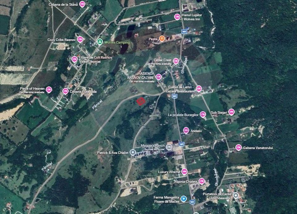 Land 2,200sqm Rasnov / Strada Poiana velicanului