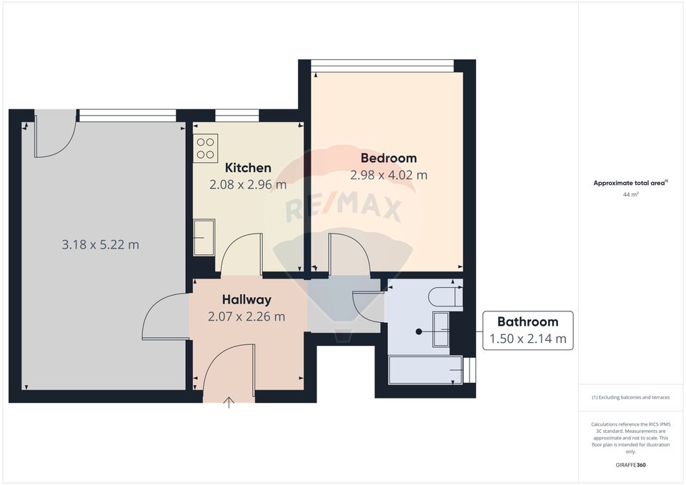 Apartament cu 2 camere de vanzare - Zona Alexandru Obregia