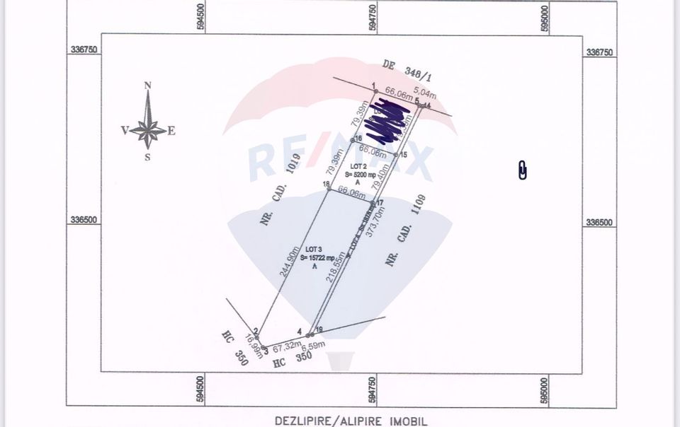 Vânzare Teren Industrial – Ștefăneștii de Jos (22.800 mp)