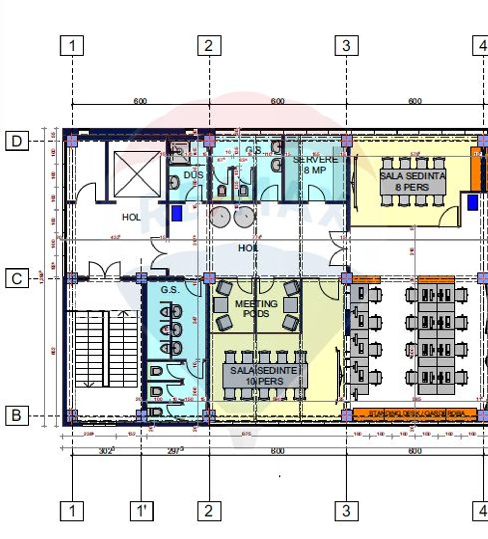330sq.m Office Space for rent, Marasti area