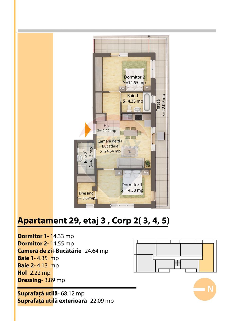 Apartamente de vanzare 1-3 camere + garaj, Floresti - 0% COMISION