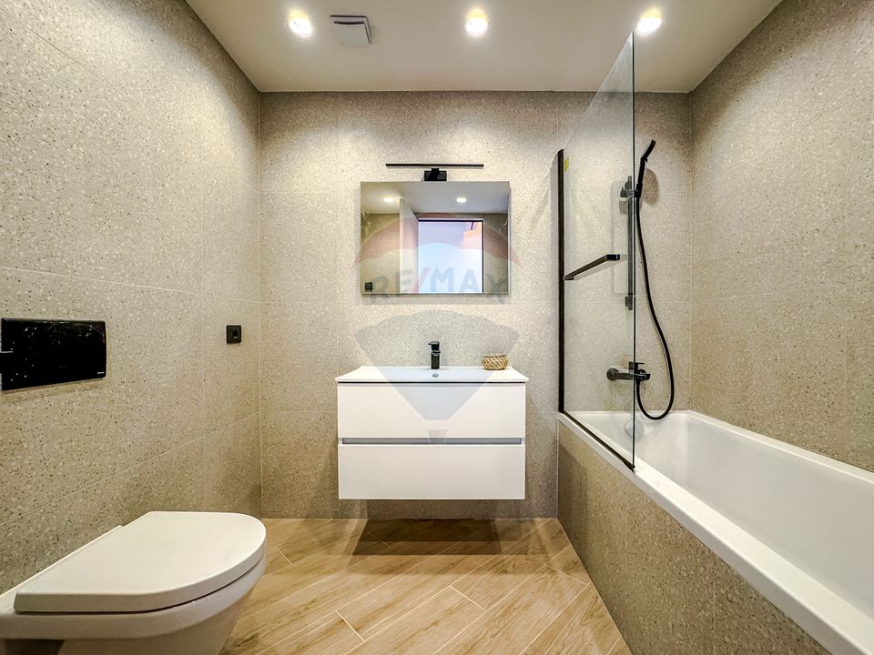 Apartament amenajat utilat I 2 camere & terasă în Park Line - Pipera