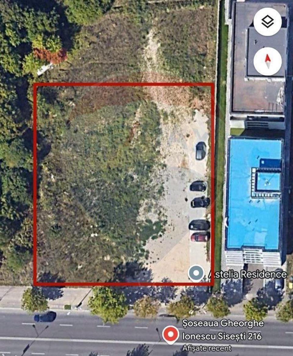 Teren 1,959mp Soseaua Gheorghe ionescu Sisesti