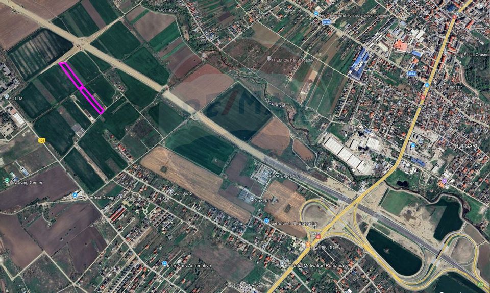 Land 4,347sqm Bragadiru / Strada Parfumului