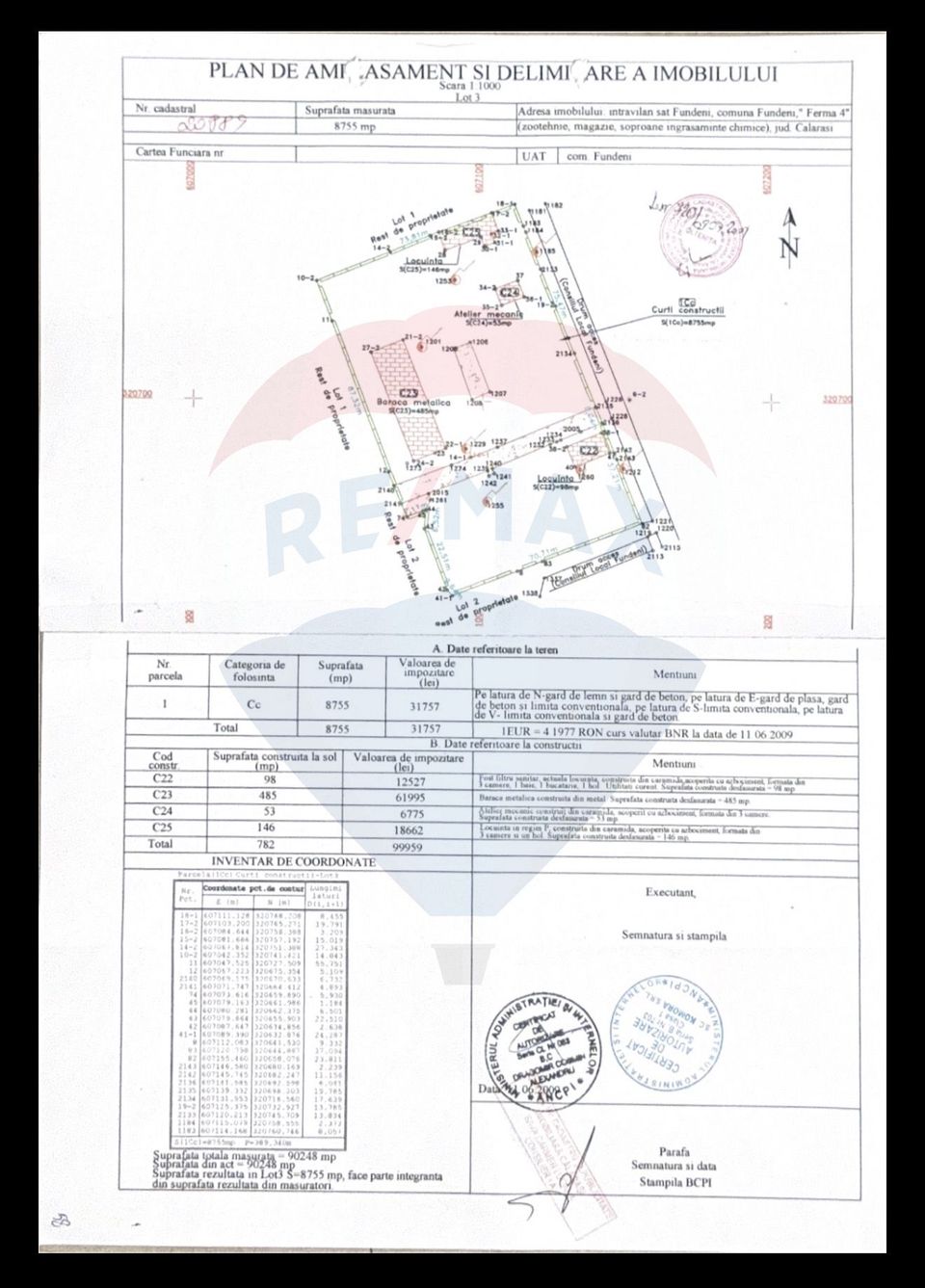 Land 8,755sqm Fundeni / Strada Mircea cel Batran