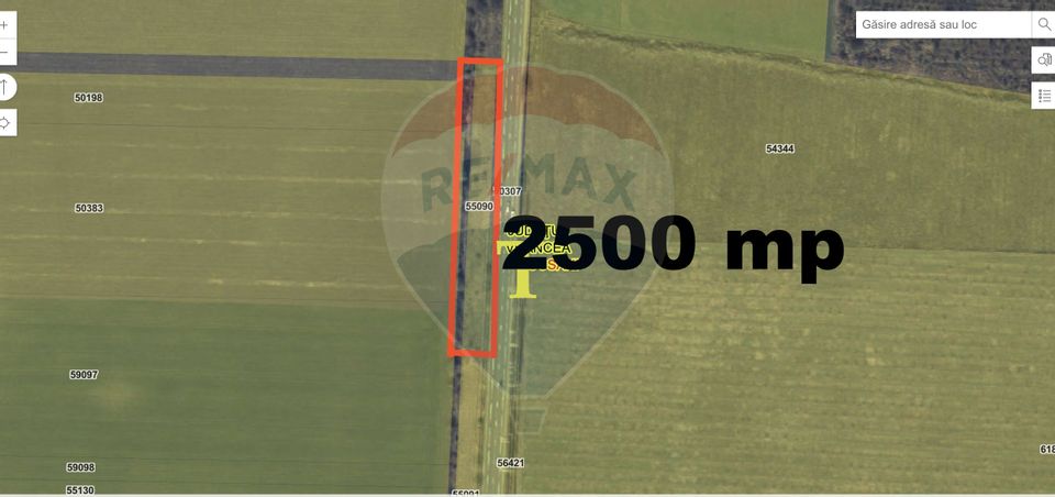 Teren Focsani DN E 85 nod Autostrada