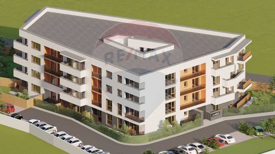 Garsonieră Modernă 39.86mp + balcon 5.78 mp
