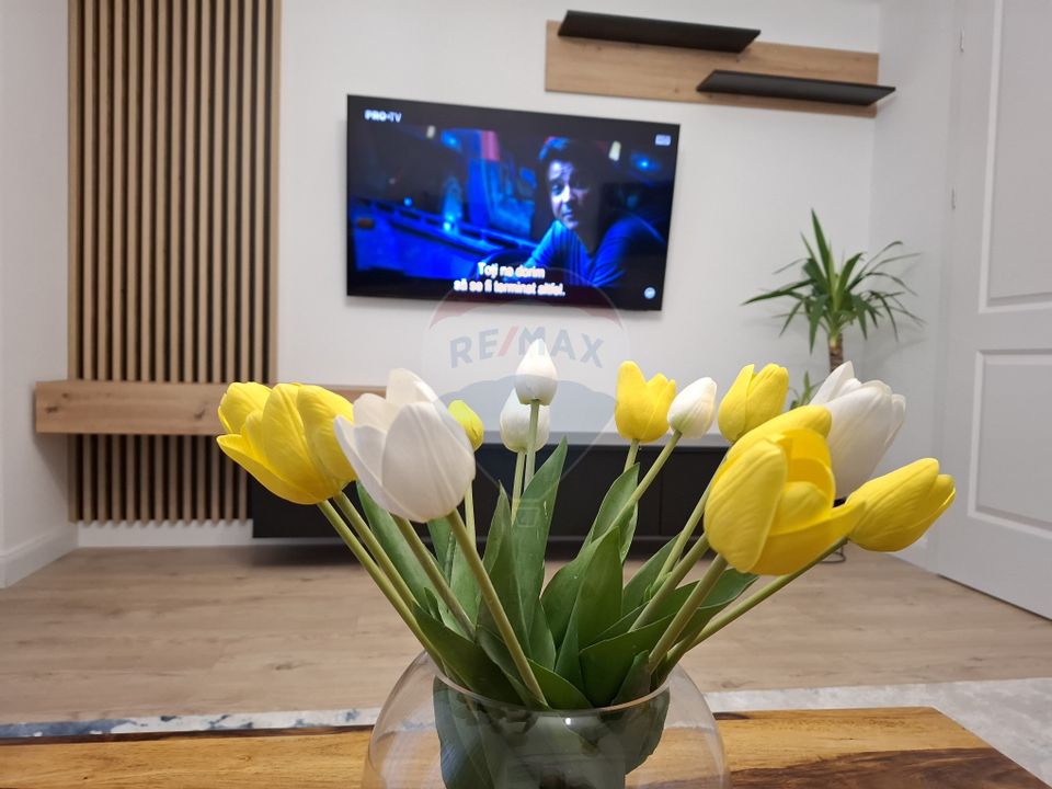 Apartament Nou, Lux, 1 Cameră, 48 mp – Prima Închiriere!