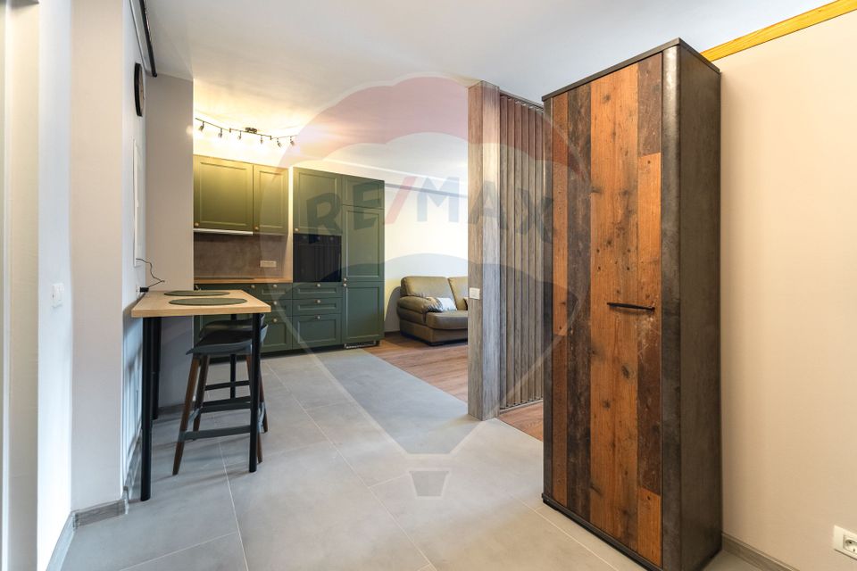 Studio de închiriat | 41,5 mp utili | Mobilat lux