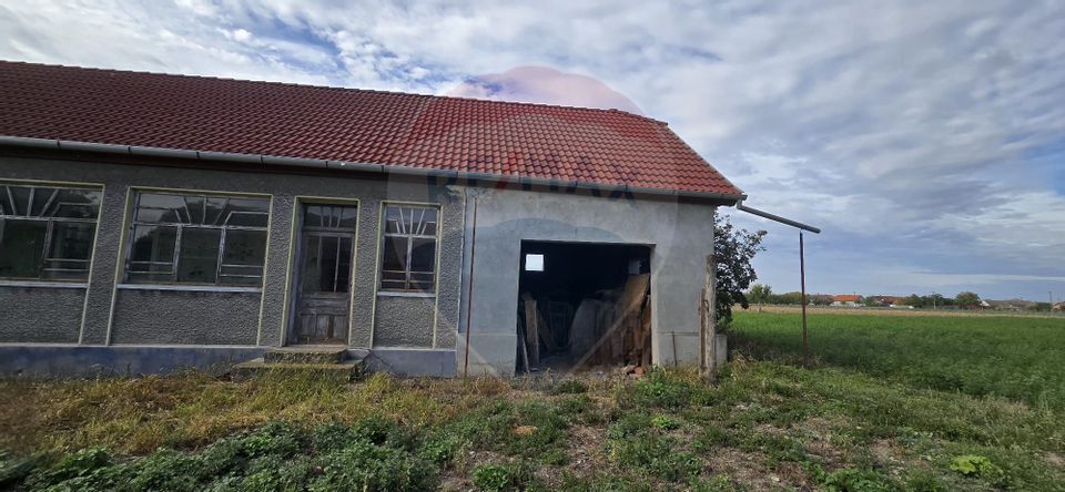 Teren si casă cu teren generos în Socodor