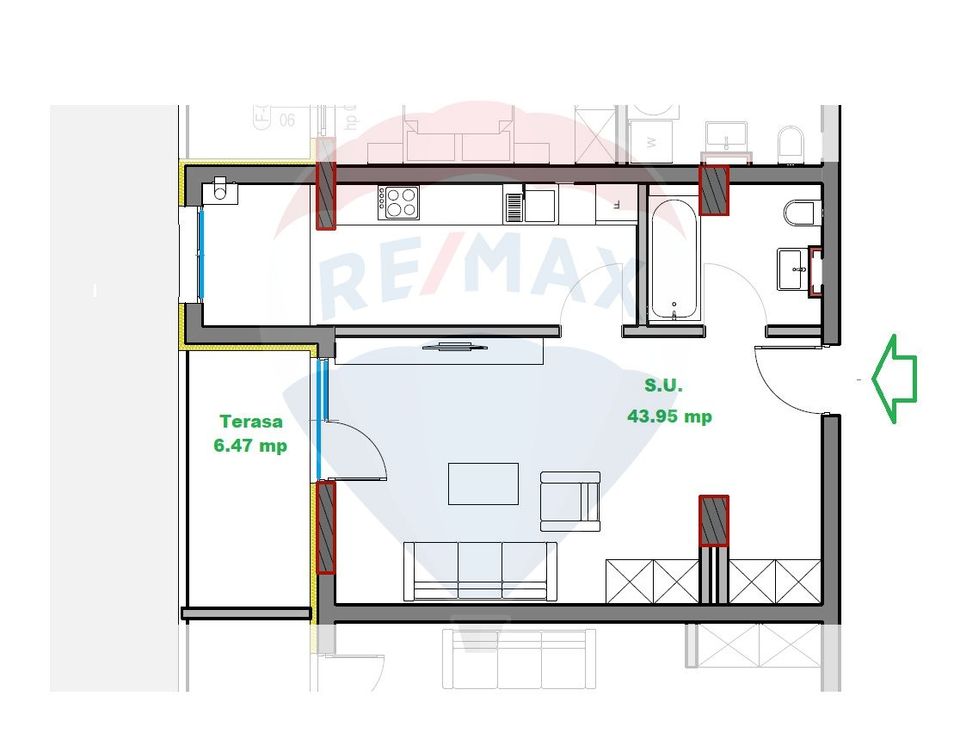 1 room Apartment for sale, Gheorgheni area
