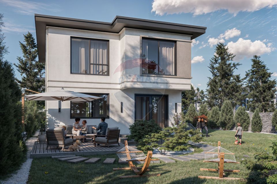 VILA JOY - Casa individuala noua, 4 camere, teren de 430 mp