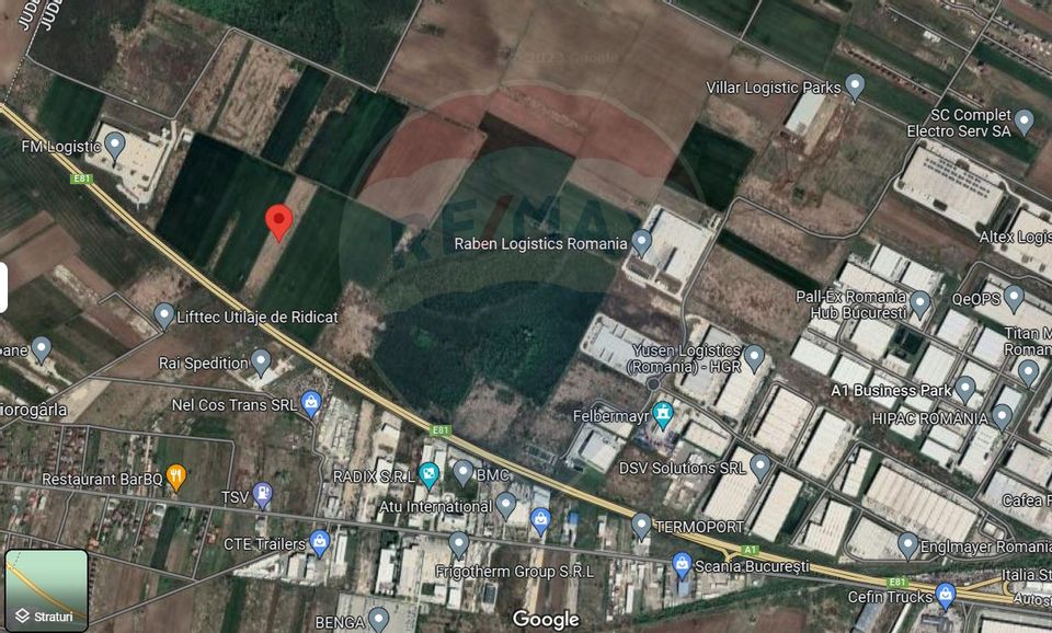 Land 32,000sqm Dragomiresti-Vale / Autostrada A1