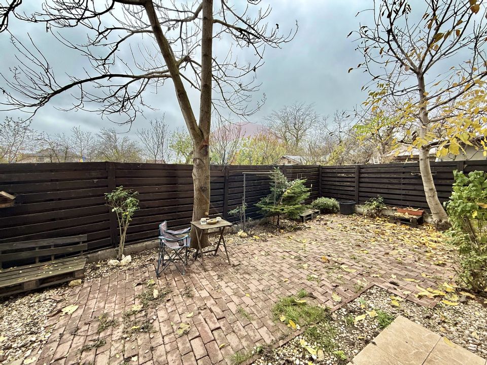 For Sale | 2-room apartment with garden 52 sqm | Otopeni-Scolii