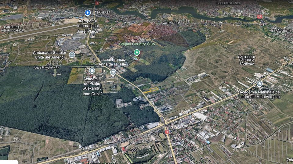 Built-up land for sale 6860 sqm Sos. Bucharest-Ploiesti DN 1 sector 1