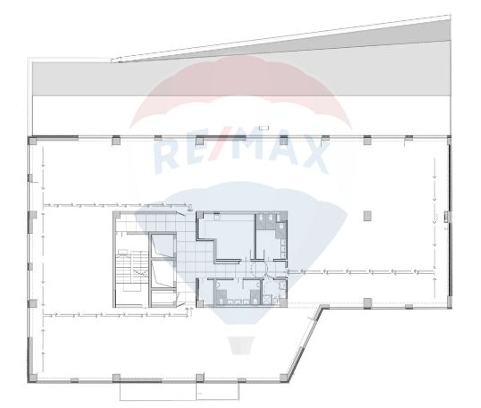 Spațiu de birouri de 674.1mp de vânzare în zona Manastur