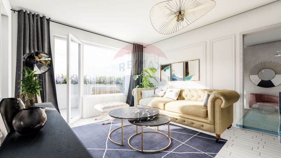 Apartament de vanzare cu 2 camere in cartier nou/ zona Coresi Mall