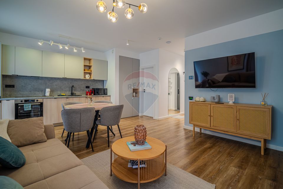 Apartament in Sinaia 2 camere cu terasă de 40,7 mp – Green Future