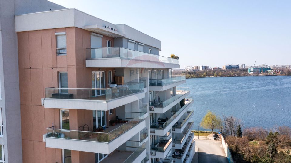 2 camere premium | TERASĂ 25 mp cu deck+vedere lac si pădure I parcare