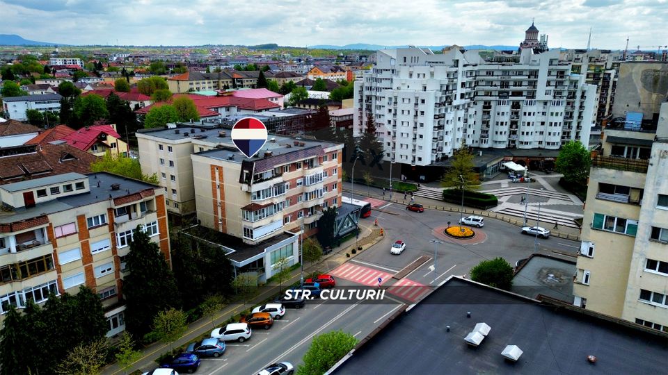 Rar în Centru: De Vanzare cu Vedere Panoramica  Mobilat Complet