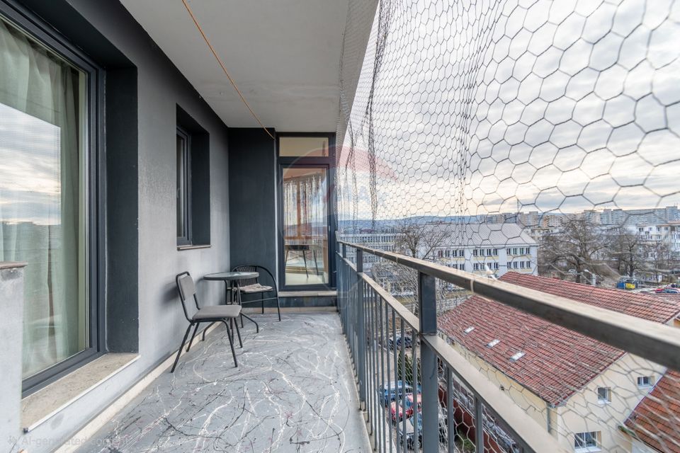 Apartament de vanzare 2 camere Vision Marasti 57mp Mobilat Utilat