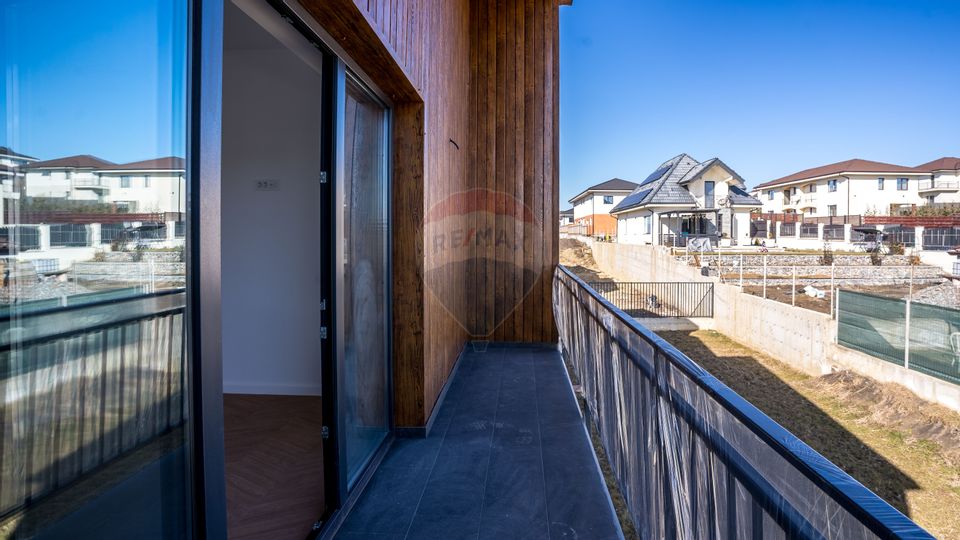 Duplex finisat, arhitectura moderna, garaj, izolatie 15cm, comision 0