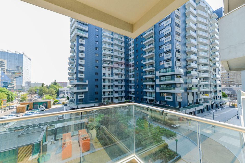 Apartament spatios 124mp cu loc parcare in complex Upground Pipera