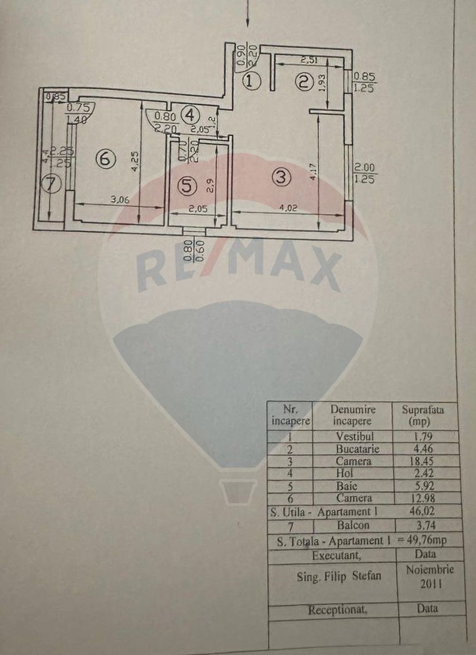 2-room apartment with parking space included in Popesti Leordeni