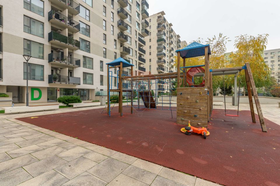 2 camere Città Nusco, Mobilat, utilat, terasă+balcon, centrală proprie