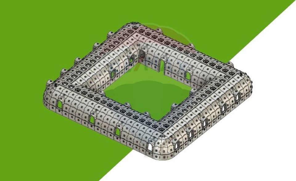 Case modulare din polistiren