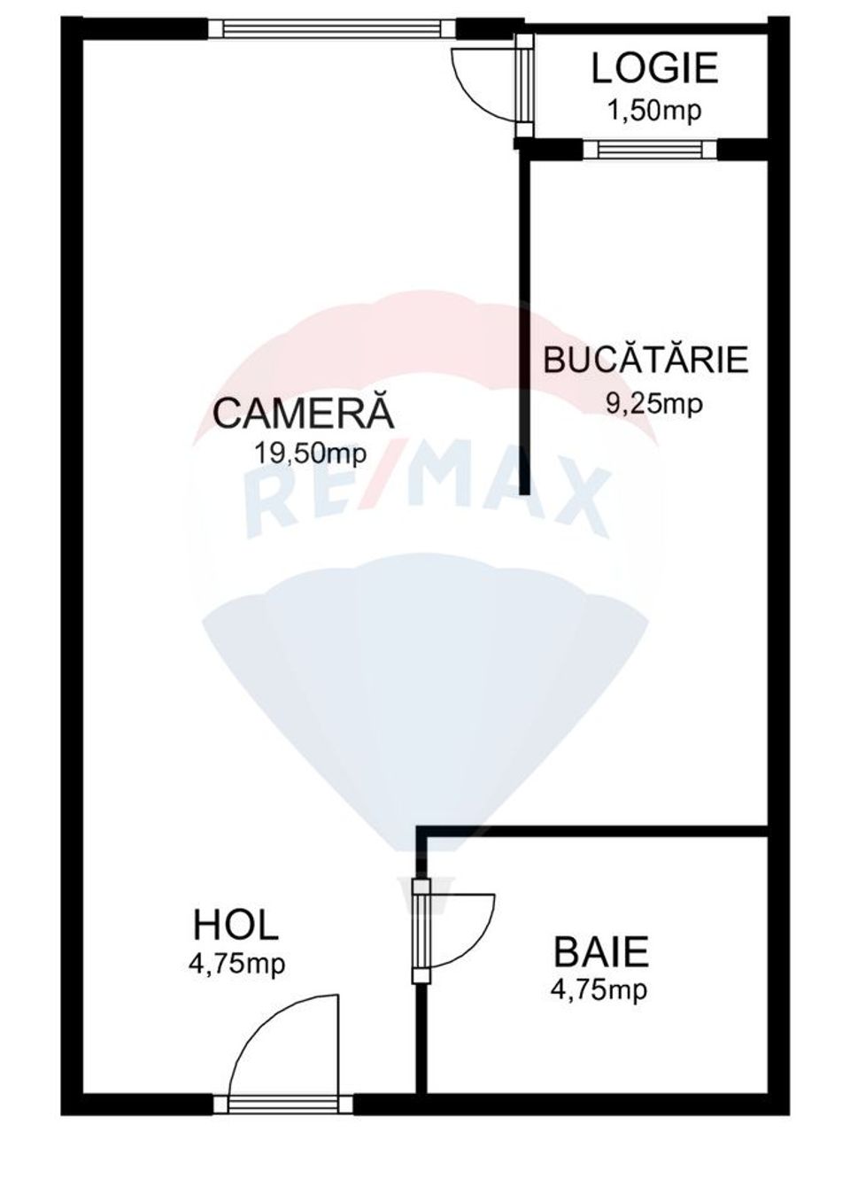 1 room Apartment for sale, Central area