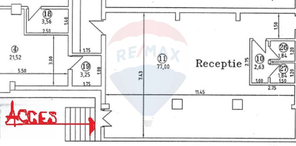363.65sq.m Commercial Space for rent, Tiglina 1 area