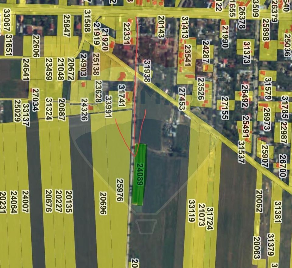 Land 1,000sqm Fundulea / Prelungirea Micșunelelor