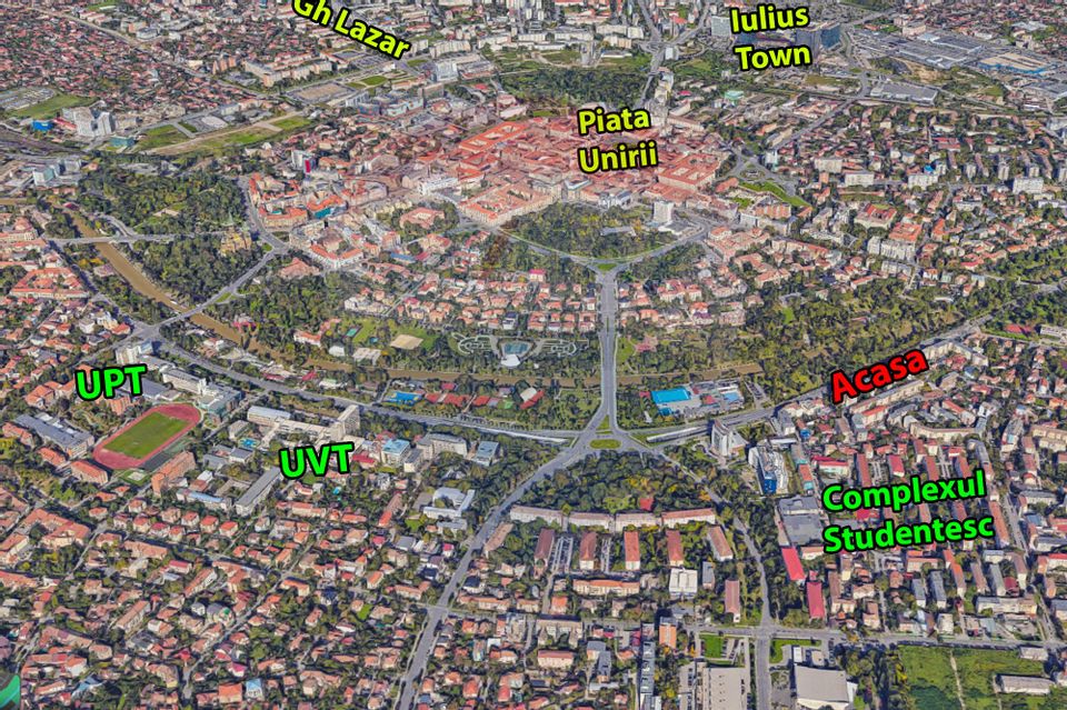 Apartament 3 camere Bulevardul Corneliu Coposu | Etaj 2