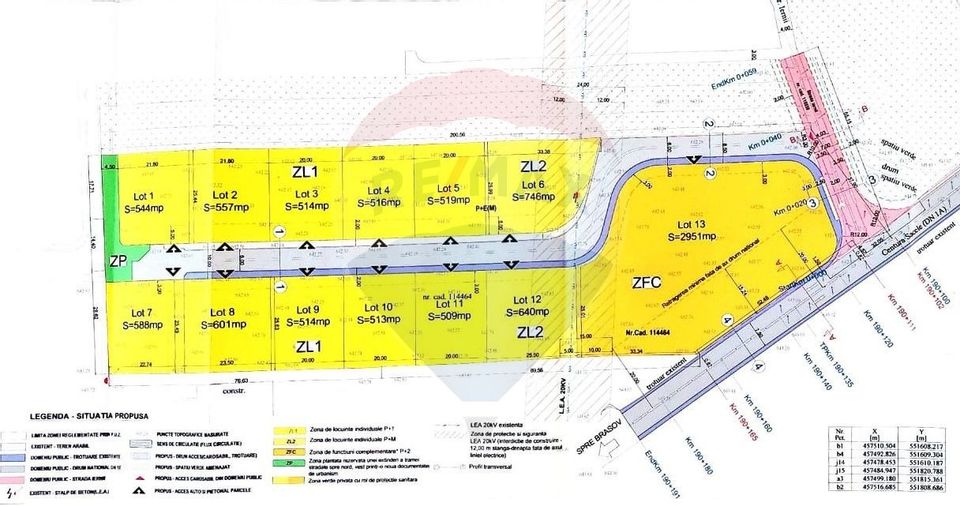 Land 516sqm Sacele / Strada Iernii