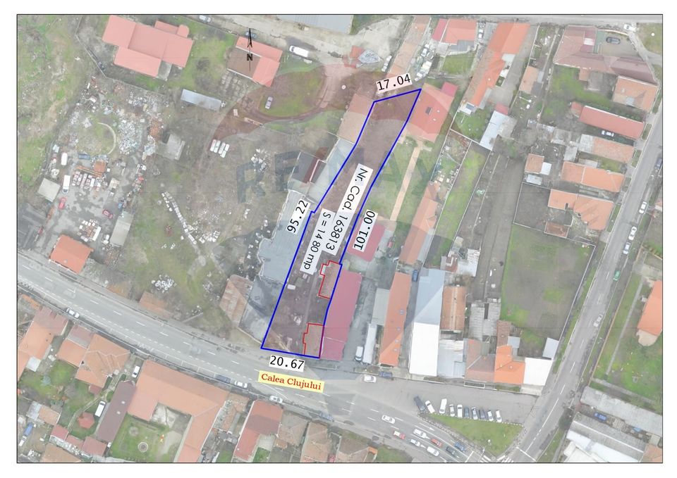 Land 1,480sqm Oradea / Calea Clujului