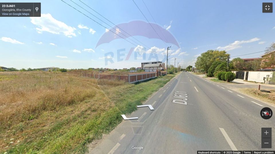 7,500 sqm Land for Sale | PUZ + Permit | Ciorogârla | 36 Homes