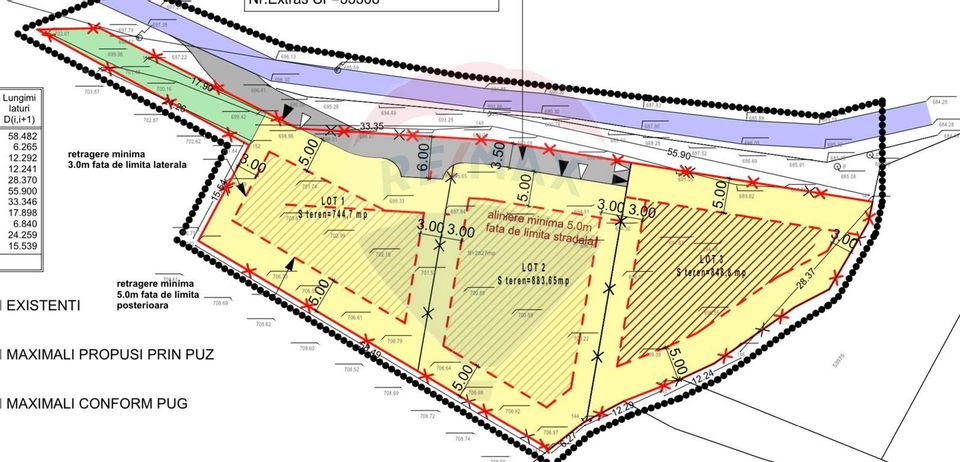 Teren intravilan Feleacu | parcelabil constructii | 2800 mp