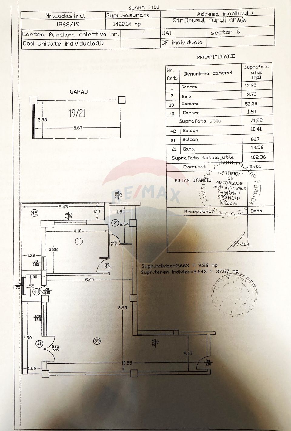 Apartament cu 2 camere de vanzare in zona Drumul Taberei