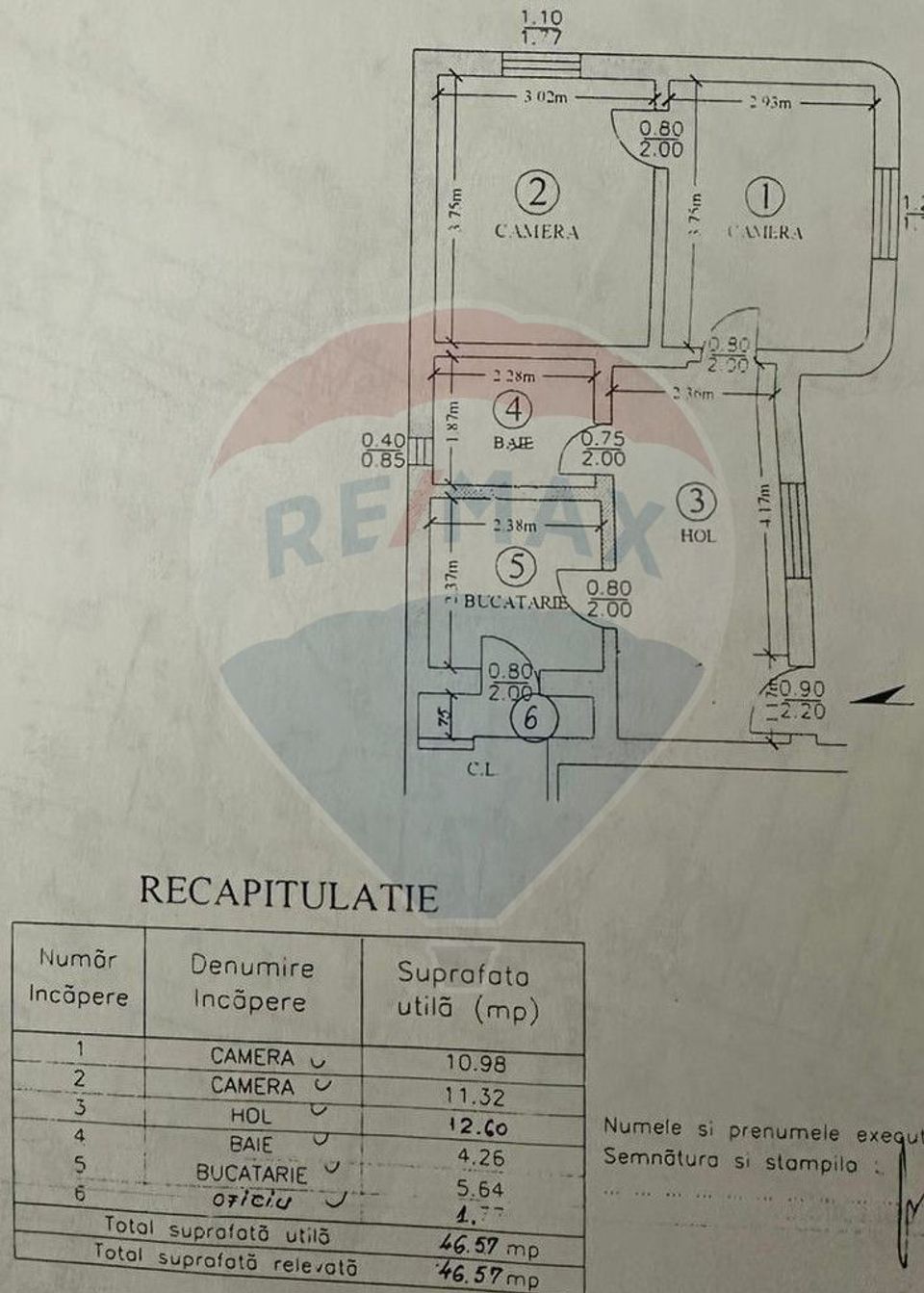 Vânzare apartament 2 camere Nerva Traian