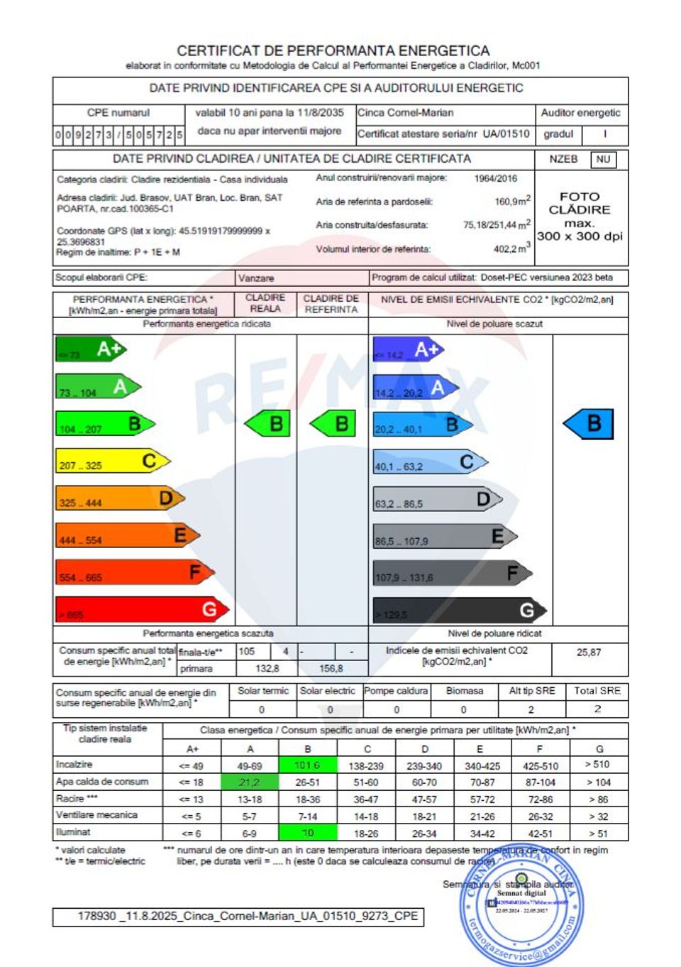 CASA cu 7 camere in inima Branului | Teren 1346mp | COMISION 0%