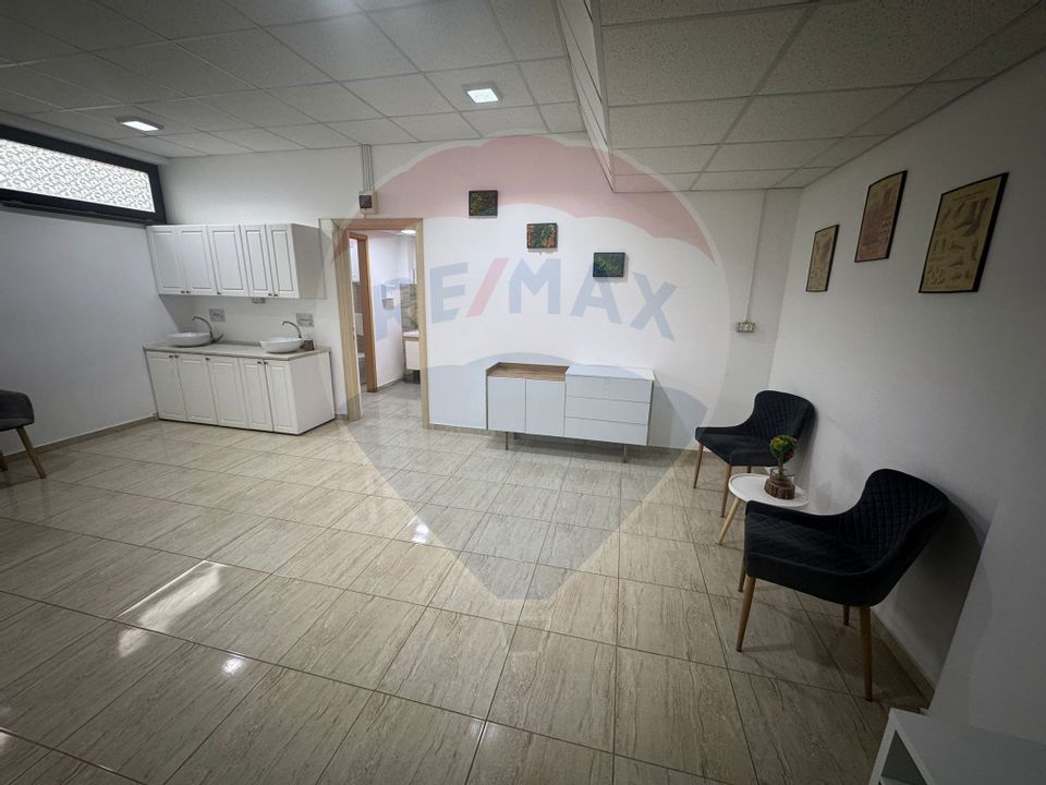 Spațiu de inchiriat -bloc nou 35 mp- zona Cora