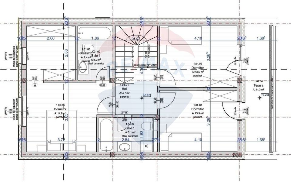 Casa la rosu, 800mp teren,  front 24, Jucu de Sus, comision 0