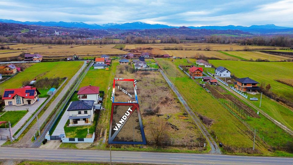 Teren de vanzare in Sacalaseni - zona case noi langa Moara Veche