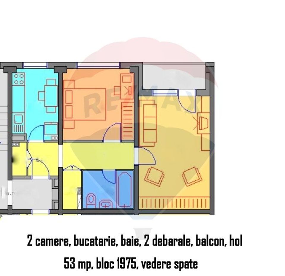 2-Room Apartment for Rent – Theodor Pallady | 1 Decembrie Metro Statio