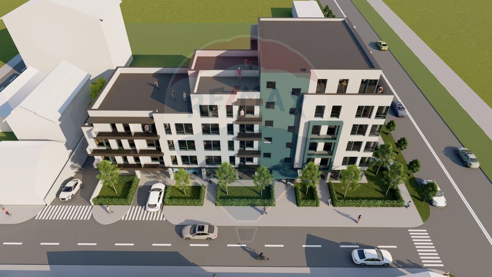 Apartament Nou  3 camere de vânzare în zona Cantemir