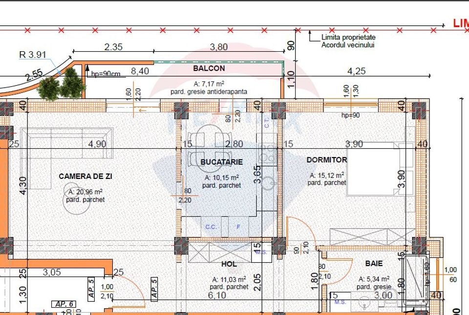 2 room Apartment for sale