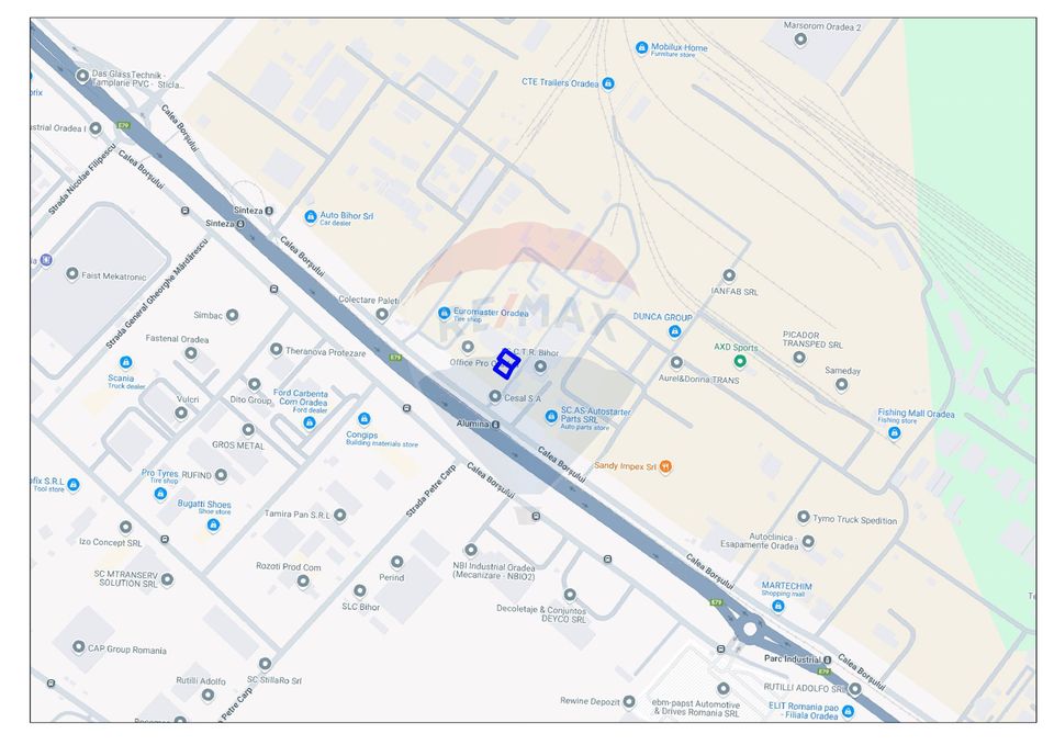 Clădire Versatilă Zona Industrială Oradea, Calea Borșului