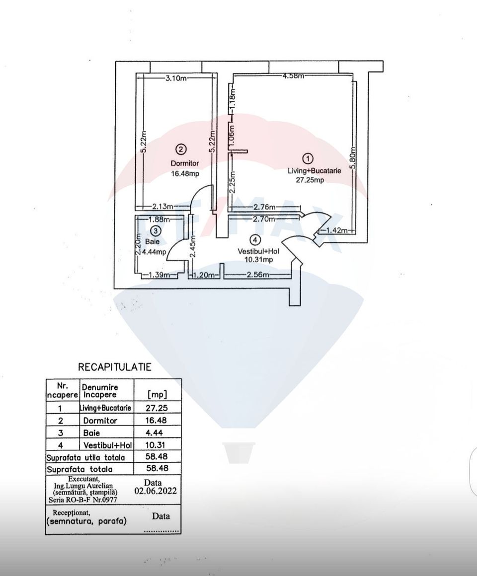 2 room Apartment for rent, Central area
